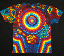 Load image into Gallery viewer, Size XL Hybrid Mandala with Micro Geode Background
