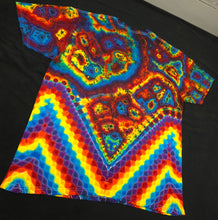 Load image into Gallery viewer, Size XL Hybrid Mandala with Micro Geode Background
